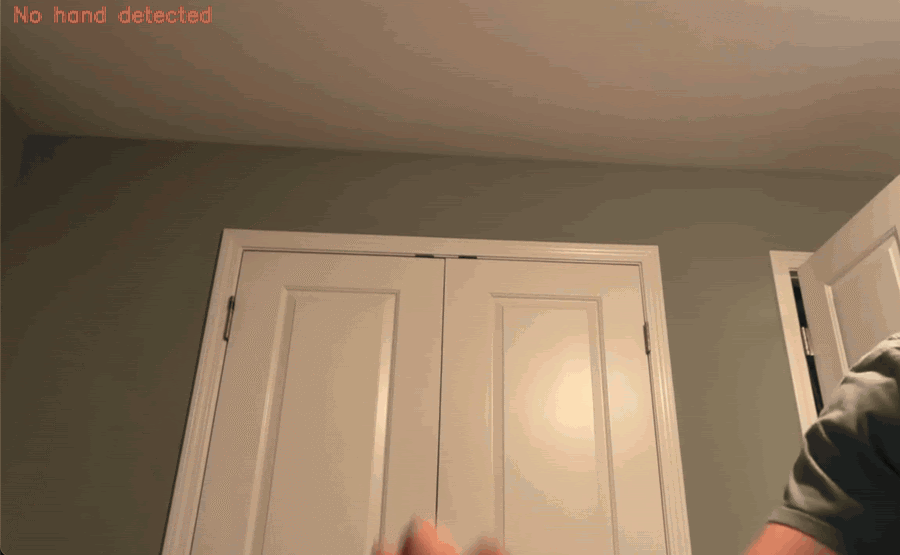 Gesture Engine hand tracking demo